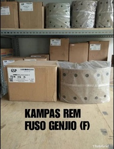 KAMPAS REM MOBIL FUSO GENJIO (F) MEREK GSP